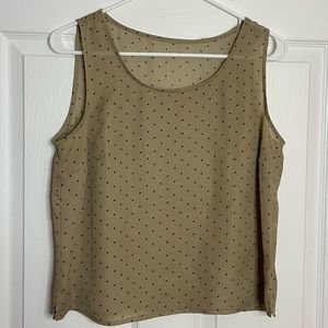 Vintage Polka Dot Blouse